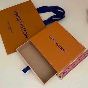 Louis Vuitton Wallet Box and Shopping Bag
